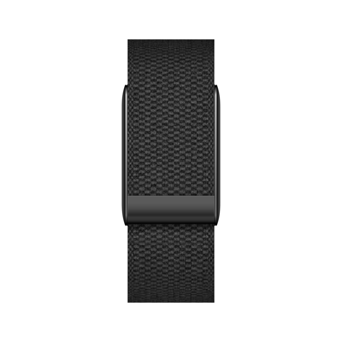ULMIED K82 screenless fitness band in black, front view