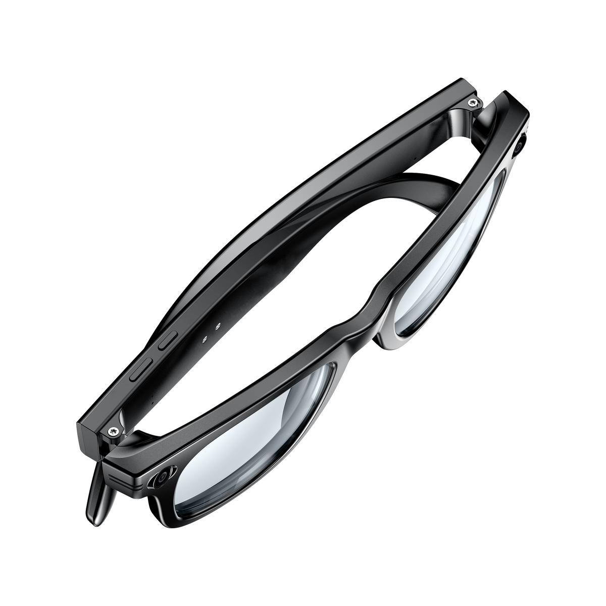 ULMIED W610T folded frame and temple detail